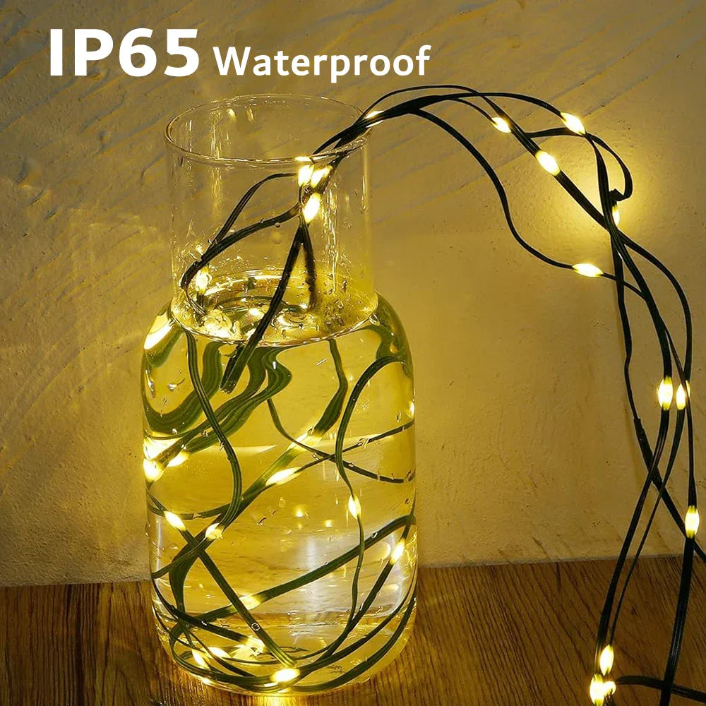 NNEOBA LED Fairy Lights Waterproof Outdoor String Light-2