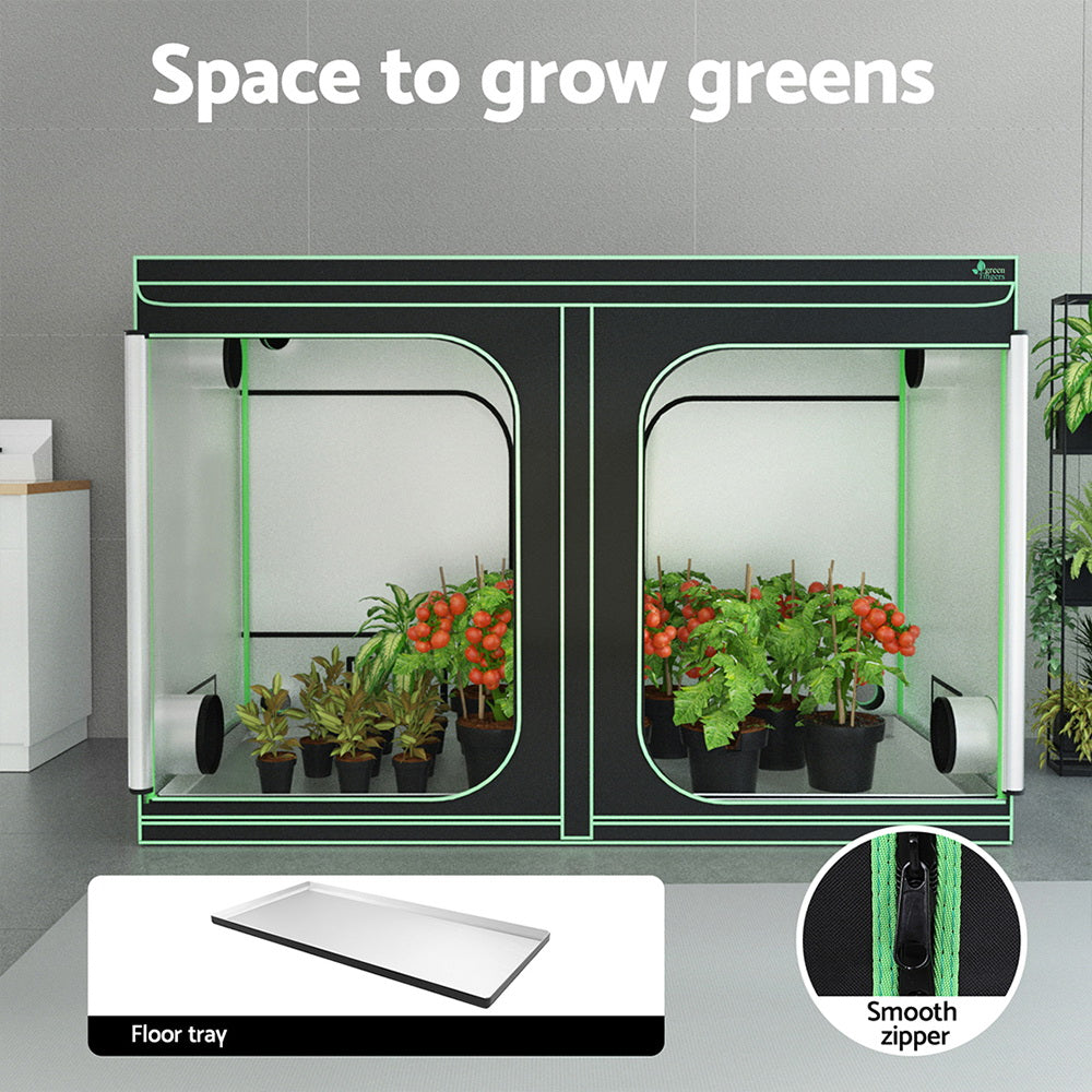 NNEDSZ Greenfingers Grow Tent Kits 300x150x200cm Hydroponics Indoor Plant Grow System-3