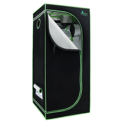 NNEDSZ Grow Tent Kits 1680D Oxford 0.7MX0.7MX1.6M Hydroponics Grow System-0