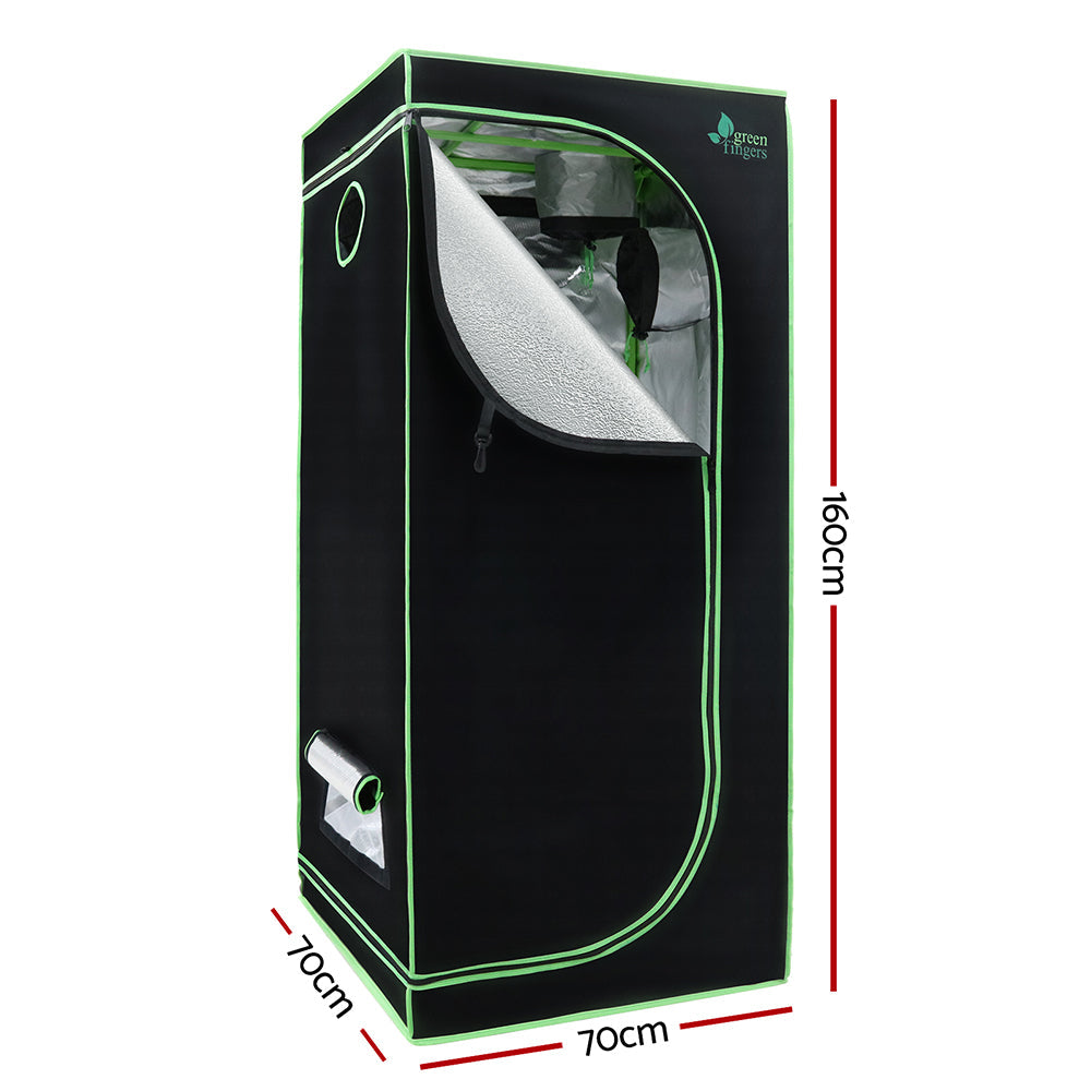 NNEDSZ Grow Tent Kits 1680D Oxford 0.7MX0.7MX1.6M Hydroponics Grow System-1