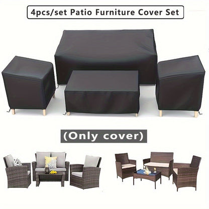 Outdoor Patio Furniture Covers Waterproof & Durable (4PCS)-2