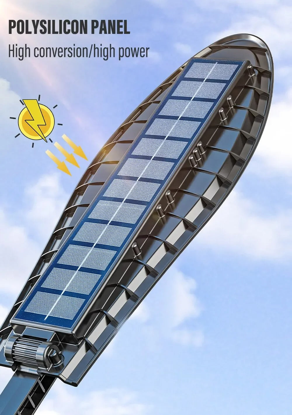 LED Solar Garden Light with Motion Sensor Remote-2