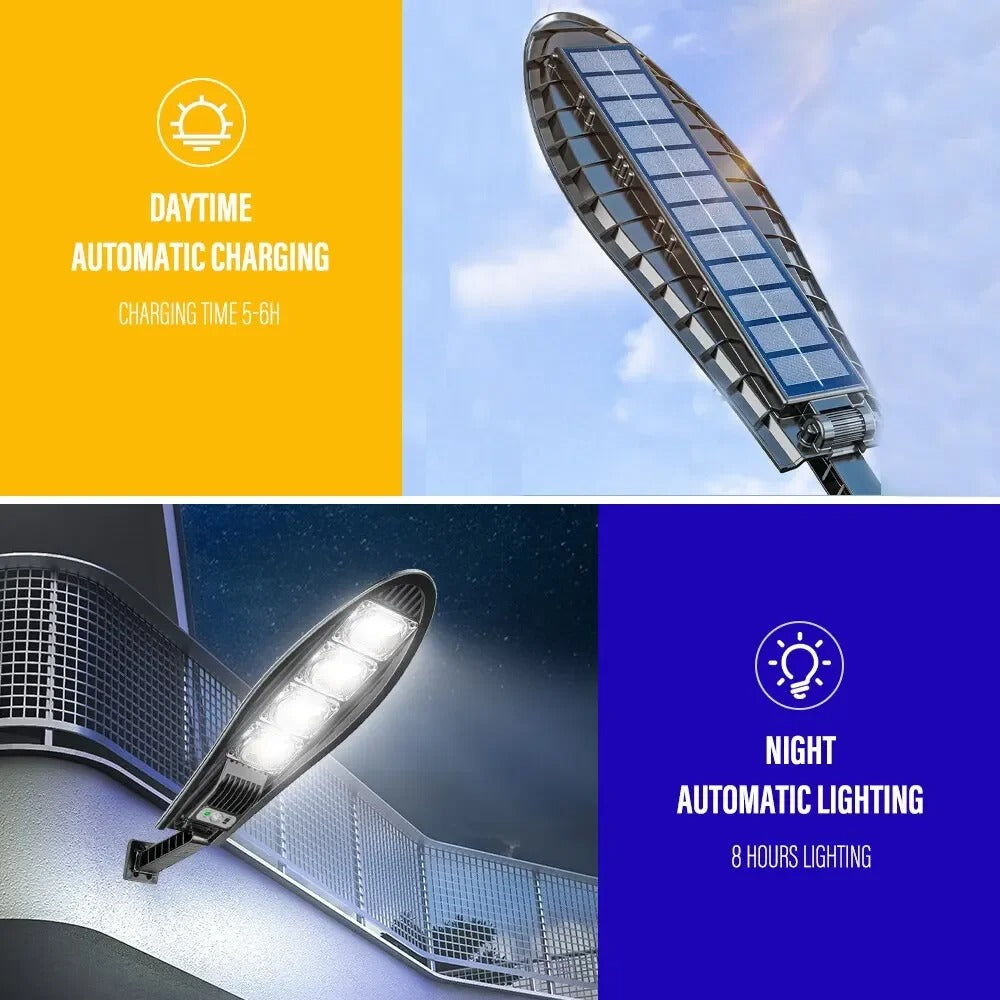 LED Solar Garden Light with Motion Sensor Remote-3