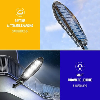 LED Solar Garden Light with Motion Sensor Remote-3